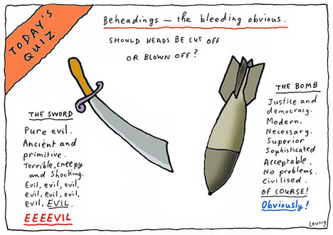 Michael Leunig's Beheadings